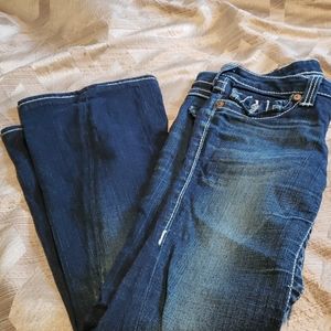 True Religion Joey Flare Jeans Short